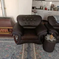 مبل 12نفره دست دوم چرم