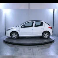 207 tu5P پانا پلاس ارتقا یافته دنده ایی سفید|خودرو سواری و وانت|میبد, |دیوار