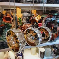 لوستر سقفی طلایی کروم اصل اصل|لوستر و چراغ آویز|تبریز, |دیوار