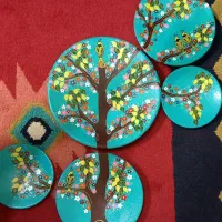 گلدان و دیوارکوب دستسازه|صنایع دستی و سایر لوازم تزئینی|بیرجند, |دیوار