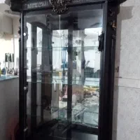 بوفه سالم پشت تمام اینه|بوفه، ویترین، کنسول|قوچان, |دیوار