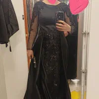 لباس مجلسی مشکی|لباس|ساوه, |دیوار