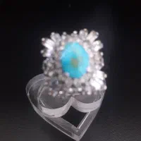 انگشتر جواهری فیروزه نیشابور