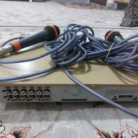 دستگاه دیجیتال کارائوکه همراه دو میکروفون|صوتی و تصویری|تهران, شهید رجایی|دیوار