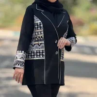 کت لنین سوزندوزی مناسب سایز ۴۲ تا ۵۰|لباس|تهران, آهنگ|دیوار