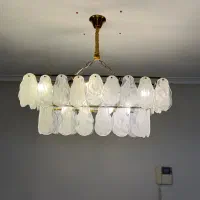 سه عدد لوستر مدرن|لوستر و چراغ آویز|همدان, |دیوار