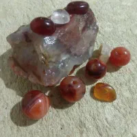 نگین  ومهره قدیمی اصل عقیق