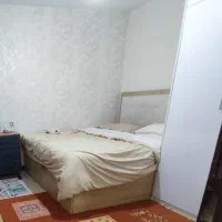 تخت دونفره جکدار به همراه تشک