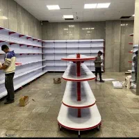 قفسه آهنی|کتابخانه، شلف، قفسه‌های دیواری|تهران, والفجر (افسریه)|دیوار