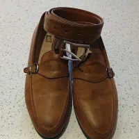 ست کفش کمبر بند چرم