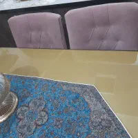 میزناهارخوری ۶نفره کاملا سالم درحد نو