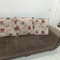 مبل ویک کمد مطالعه وتخت یک نفره|مبلمان خانگی و میز عسلی|گنبد کاووس, |دیوار