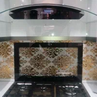 شیشه نشکن پشت اجاق گاز رومیزی با ضمانت