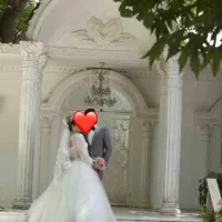 لباس عروس ترک مزونی یکباراستفاده شده|لباس|شیراز, عفیفآباد|دیوار