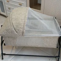 گهواره سنتی چوبی فلزی تاشو مسافرتی میلاد سیسمونی