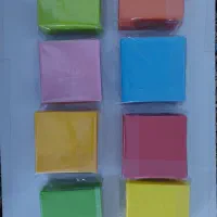 ۸ بسته کاغذ رنگی ۹ در ۹