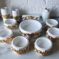 هفت سین سنگ مصنوعی|صنایع دستی و سایر لوازم تزئینی|مرودشت, رامجرد یک|دیوار