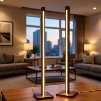 تولیدی آباژور خطی چوبی با پیشنهاد ویژه