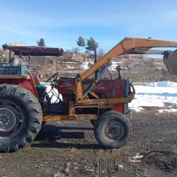 تراکتور ۲۸۵ با بیل