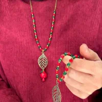 انواع شب یلدا گردنبند و گوشواره و دستبند و کش مو|بدلیجات|قزوین, |دیوار