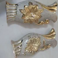 چراغ خواب و گلدون دو تا و گلیم و چوب پرده ریلی|اسباب و اثاث بچه|تربتحیدریه, یحیی آباد|دیوار