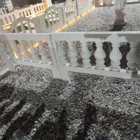 انواع نرده دور باغچه و کف فرش  سنگ مصنوعی