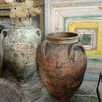 انواع کوزه خمره سفالی پتینه کاری شده کد39|صنایع دستی و سایر لوازم تزئینی|تهران, گلستان (شهرک راه آهن)|دیوار