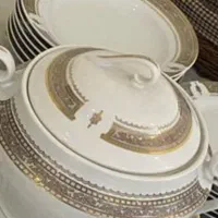 سرویس چینی ۶ نفره|ظروف سرو و پذیرایی|مشهد, فرهنگ|دیوار