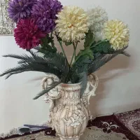 گلدون و گل مصنوعی  تزئینی تمیز و سالم|گل مصنوعی|مشهد, طلاب|دیوار