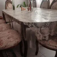 یک سری مبلمان فردی  سلطنتی ست با میز غذا خوری|مبلمان خانگی و میز عسلی|کنگاور, |دیوار