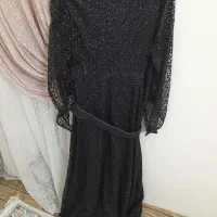 لباس مجلسی مشکی مزون دوز