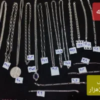 زنجیر نقره ایتالیا ترک دستبند پالهنگ بنگل انگشتر|جواهرات|ری, منصوریه منگل|دیوار