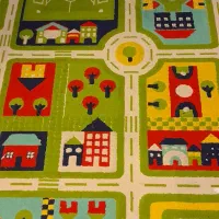 فرش اتاق کودک خارجی|فرش|ری, فیروزآبادی|دیوار