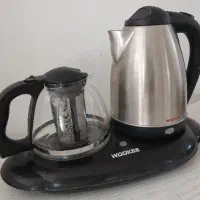 چای ساز و چرخ گوشت