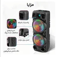 اسپیکر خانگی شارژی 8210 بانددیجی پارتی باکس رم فلش|سیستم صوتی خانگی|قم, نیروگاه|دیوار