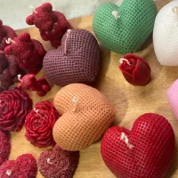 شمع دست ساز قلبی وتدی