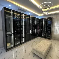 طراحی و اجرای کابینت کمد دیواری مدرن|مصالح و تجهیزات ساختمان|قم, بنیاد|دیوار