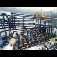 تاسیسات لوله کشی موتورخانه استخر جکوزی سونا