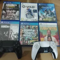 دیسک و دسته ps4 و ps5 بازی