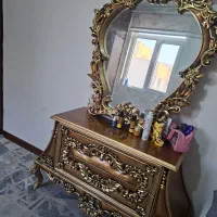 سرویس خواب سلطنتی تمام چوب|تخت و سرویس خواب|تهران, کیانشهر|دیوار