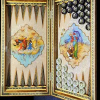 تخته نرد و صفحه شطرنج خاتم( بازی چوگان )|اسباب‌‌بازی|تهران, تهرانسر غربی|دیوار