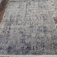 دوعددفرش ۶و۹متری گل برجسته طوسی تبریز