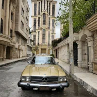 بنز SLC350 با کد اتاق 107