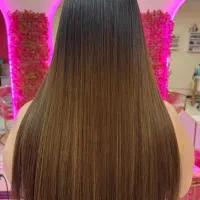 کراتین، ابریشم سازی  و احیای مو صافی دائمی تضمینی|خدمات آرایشگری و زیبایی|شیراز, زرهی|دیوار