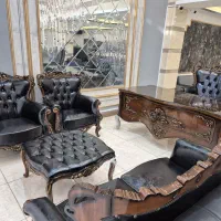 ست مبلمان اداری کلاسیک شاهی