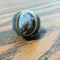 انگشتر یاقوت استار سرخ و شجر قائنات منظره بینظیر|بدلیجات|کرج, شهرک بنفشه|دیوار