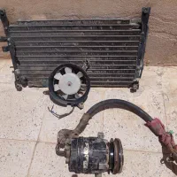 رادیات کولر پراید و کمپرسور دوویی