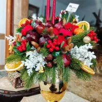 گل های دست ساز مخملی به مناسبت روز مادر و یلدا