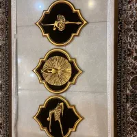 تابلو سه تیکه بالرین مخمل و رزین|تابلو، نقاشی، عکس|تهران, آهنگ|دیوار