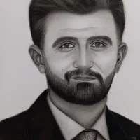 کادوی خاص برای عزیزانتان نقاشی چهره سیاه قلم